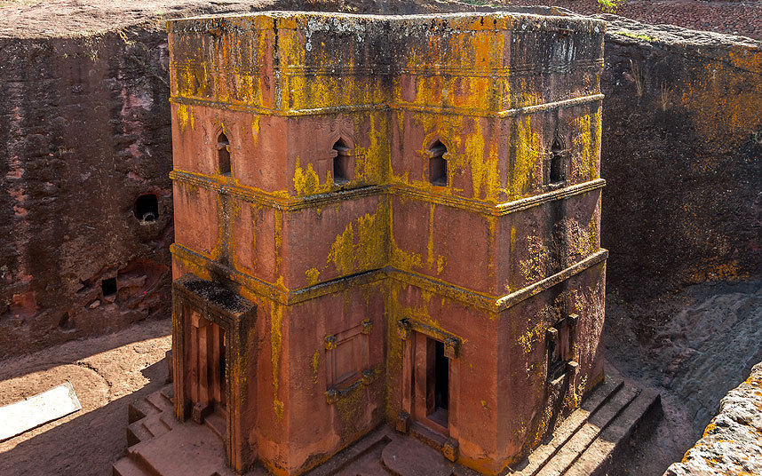 Церковь Святого Георгия, Эфиопия.