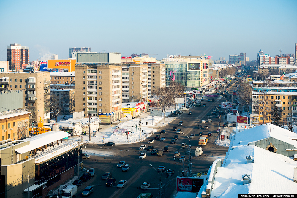 Фото Новосибирска. Зима 2016