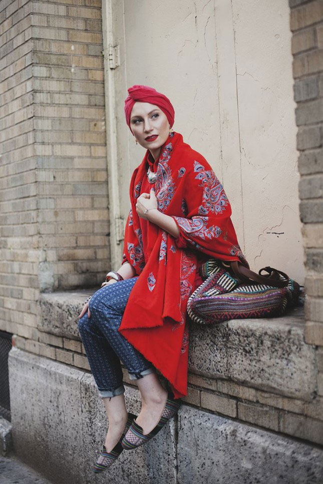 Уличная мода 2015: тюрбаны
