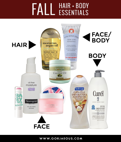 Fall Hair and Body Essentials | SCATTERBRAIN