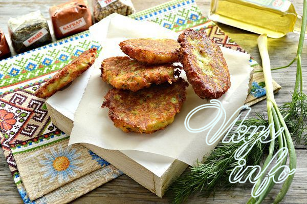 рецепт Драники с творогом и картошкой