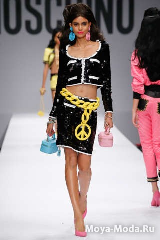 Модные юбки весна-лето 2015 Moschino