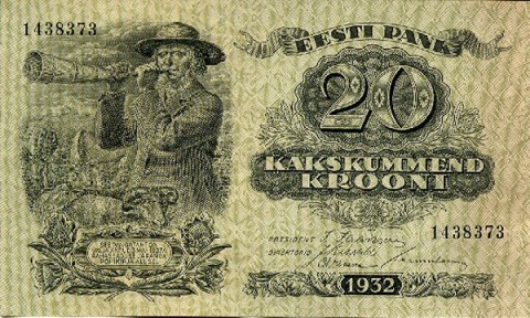 Гюнтер Рейндорф - "отец" эстонских банкнот