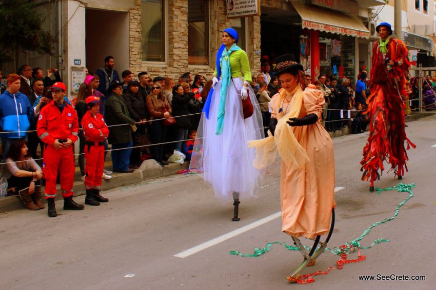 карнавал, фото, греция, крит