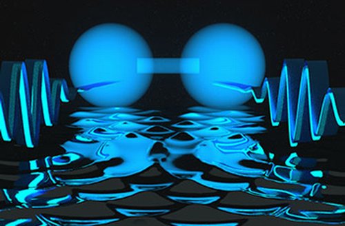 Световая молекула из двух фотонов