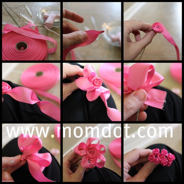 How to make a Ribbon Rosette (tutorial)