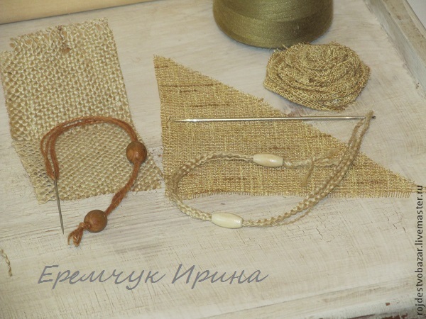 Создаем брошь в технике ассамбляж