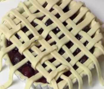 Как сделать пирог с вишней из песочного теста — рецепт с фото