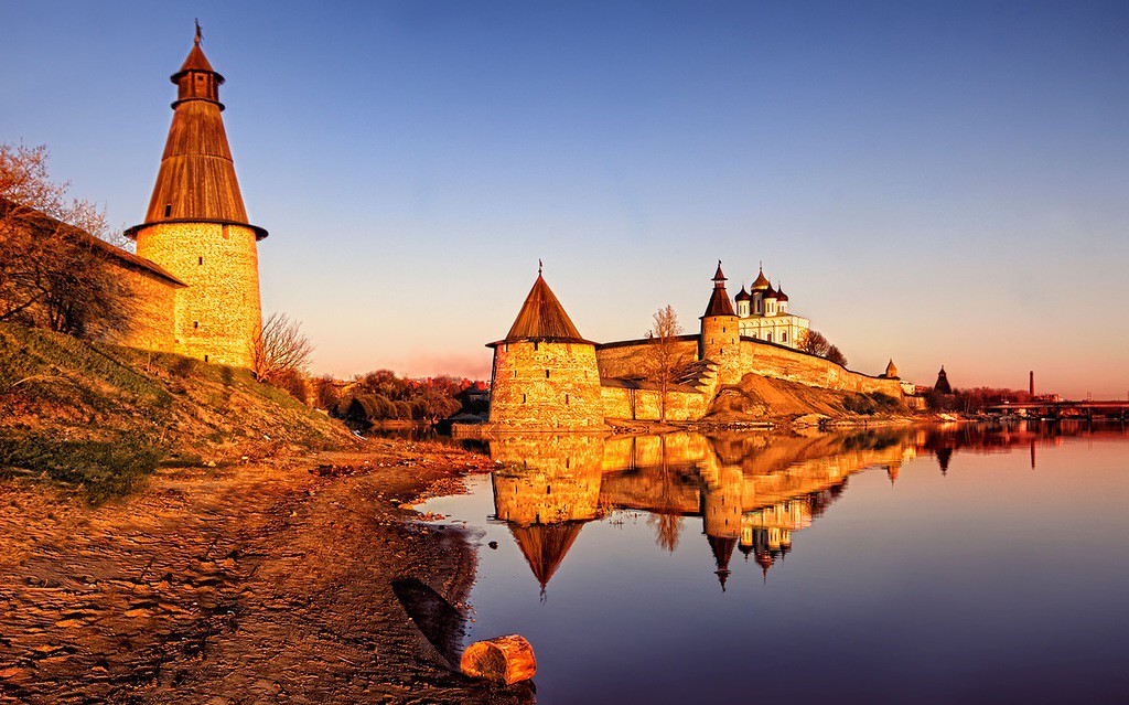 Псков - один из старейших и красивейших городов России псков, россия, фотография