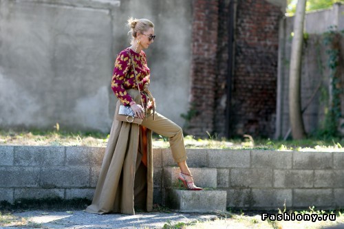 Неделя моды в Милане весна-лето 2016 - street style Неделя моды в Милане весна-лето 2016 - street style