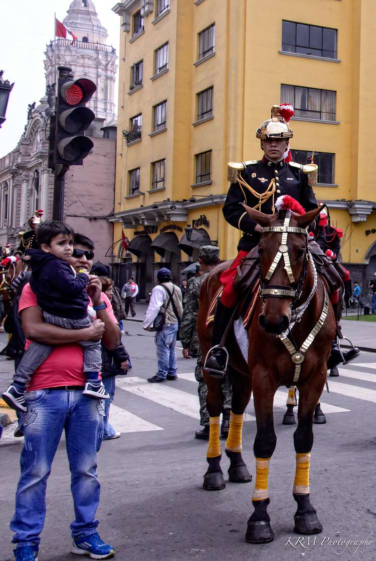 Драгуны с конскими хвостами: Президентская гвардия Перу (34)