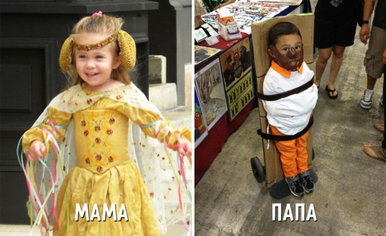 15 отличий в воспитании детей от мамы и папы