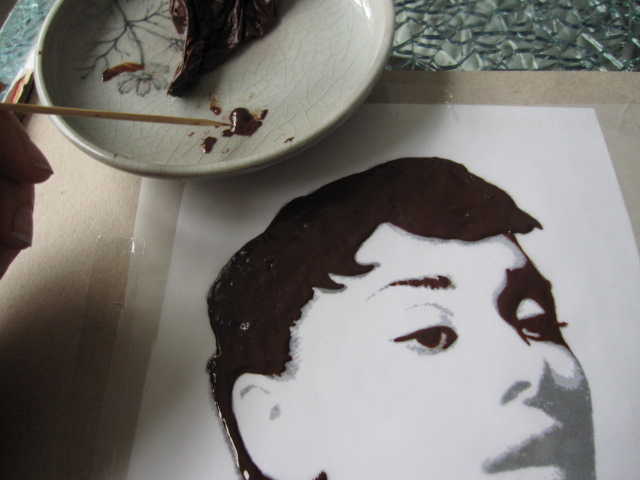 chocolate-painting