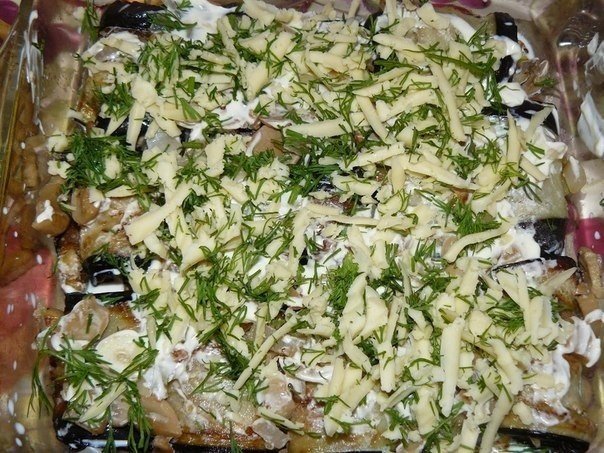 Рулетики баклажаны с грибами рецепты