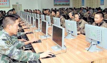 Тысячи хакеров народно-освободительной армии держат руки на мышках и готовы нажать на кнопки в нужный момент
