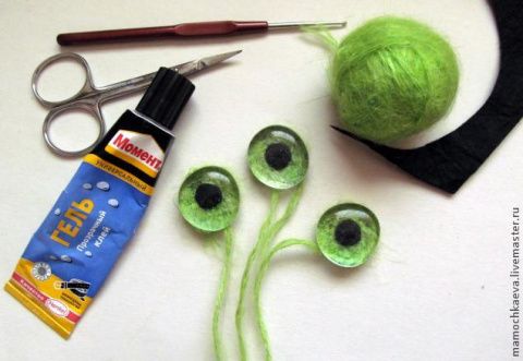 Делаем глазки для вязаных и текстильных игрушек — простые и почти универсальные