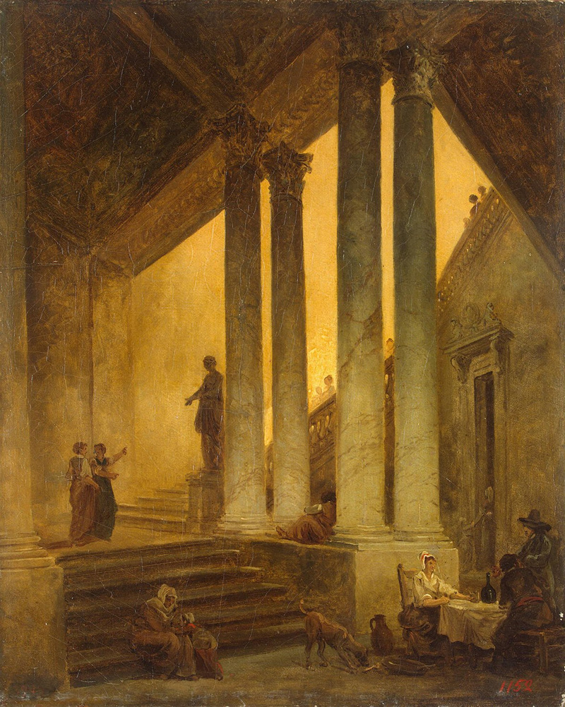 Лестница с колоннами (1774)