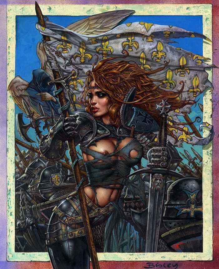 Simon Bisley, женщины, история