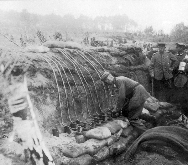  Химическая атака под Осовцом готовилась с немецкой педантичностью.
