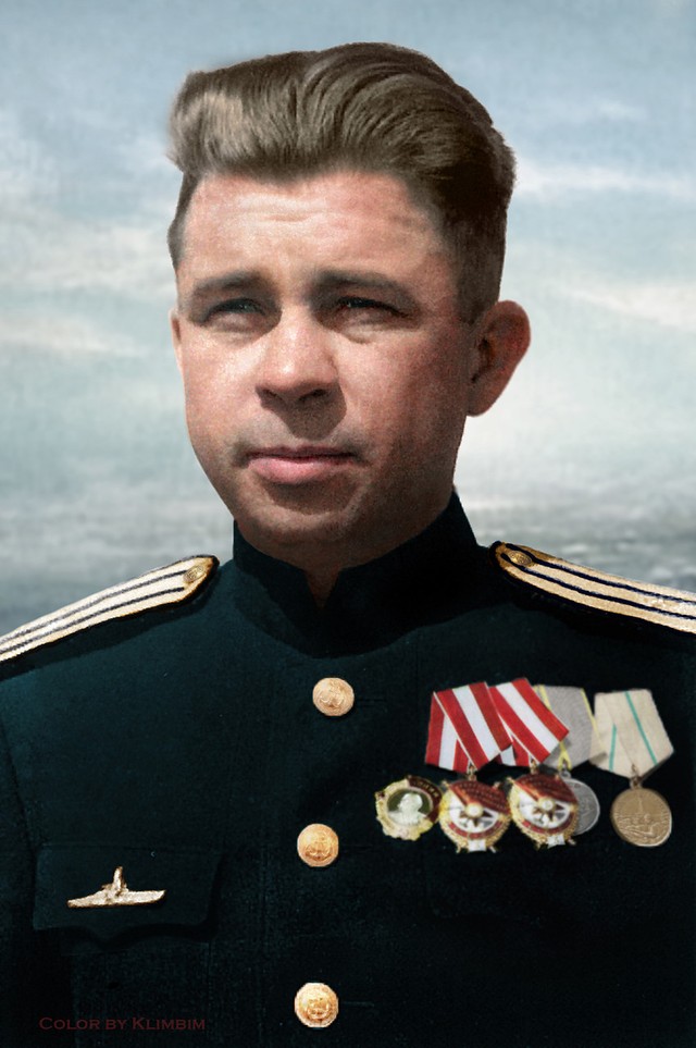Герои Великой Отечественной войны в цветных фотографиях