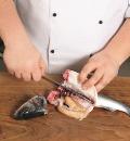 Галки из постной рыбы