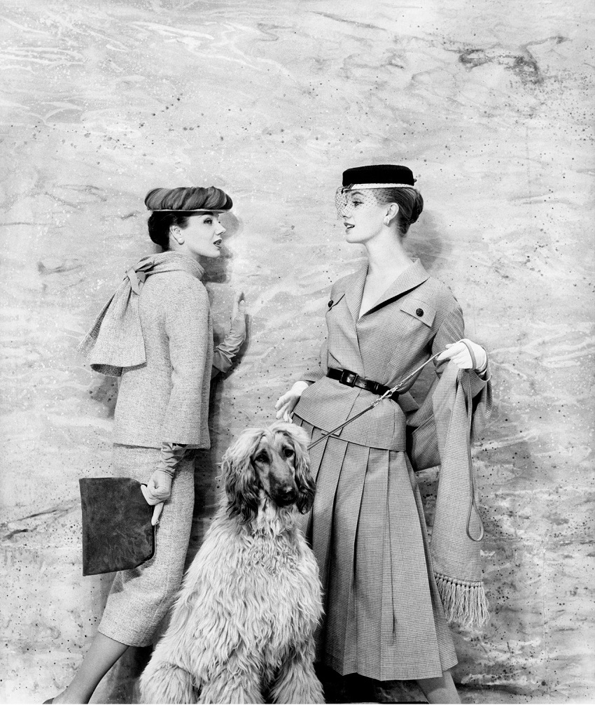 June Clarke (L) and Joy West (R) Vogue – Jan 1956 Photo Eugene Vernier.jpg June Clarke (L) and Joy West (R) Vogue – Jan 1956 Photo Eugene Vernier.jpg