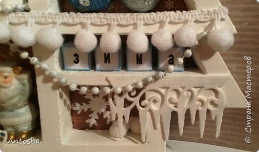 Елочка в стиле shadow-box