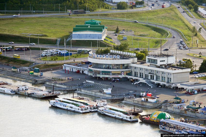 Барнаул, высота, вертолет, достопримечательности