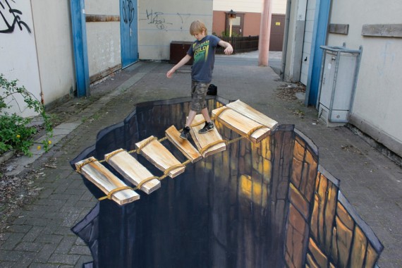 3D Street Art Николая Арндта