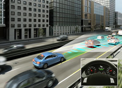 Bosch показала автомобиль с автономным управлением
