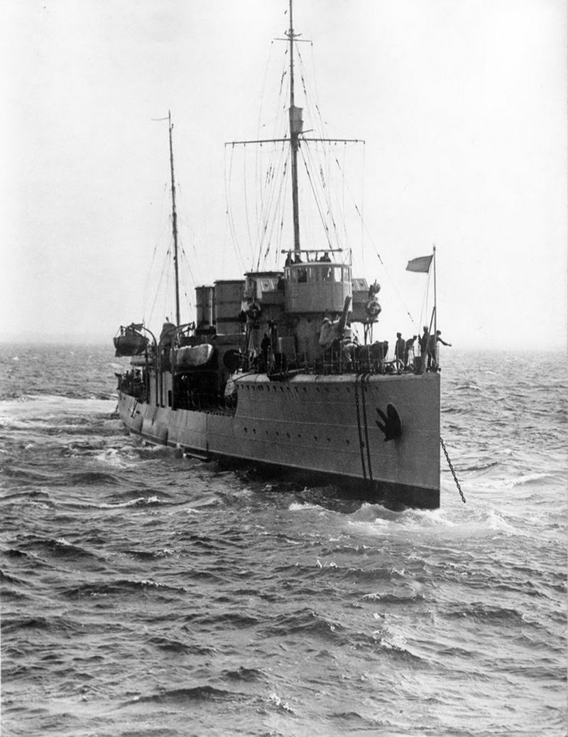 Последний бой эсминца «Фрунзе»