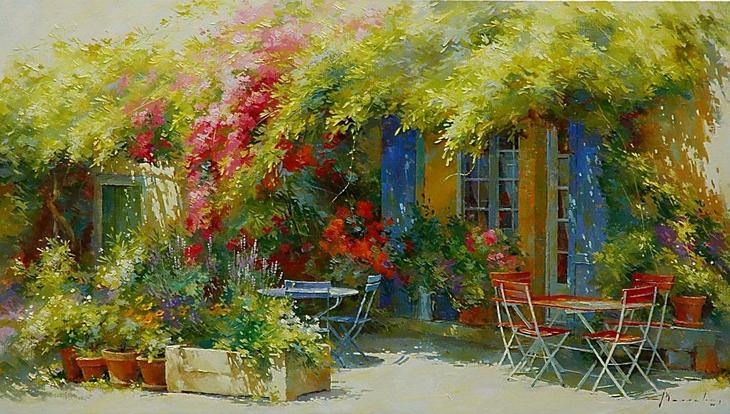 Солнечное настроение в творчестве Йохана Мессели (Johan Messely)