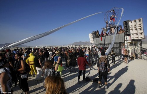 Ежегодный фестиваль Burning Man (20 фото)