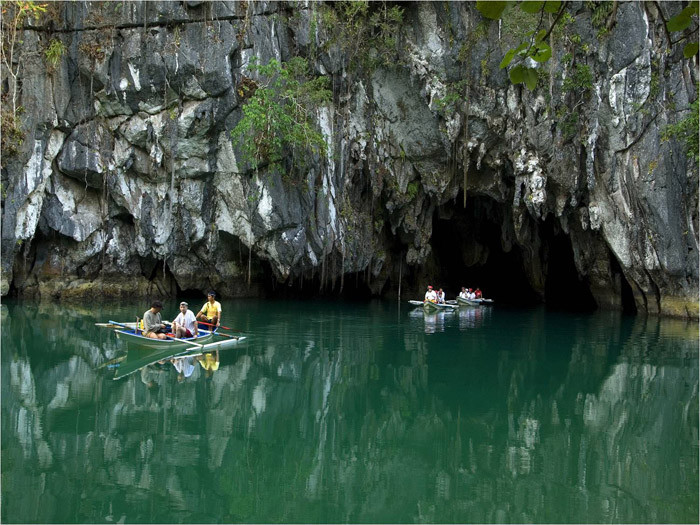 Подземная река Пуэрто Принцесса, Филиппины интересное, пещеры
