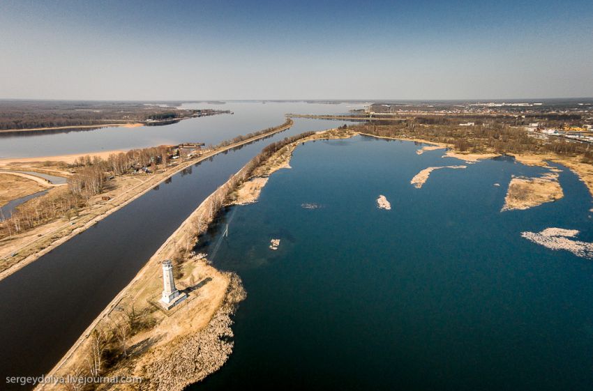 Дубна с высоты птичьего полёта. Часть 2 дубна, квадрокоптер, достопримечательности