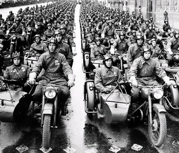 фотография мотоциклов второй мировой войны