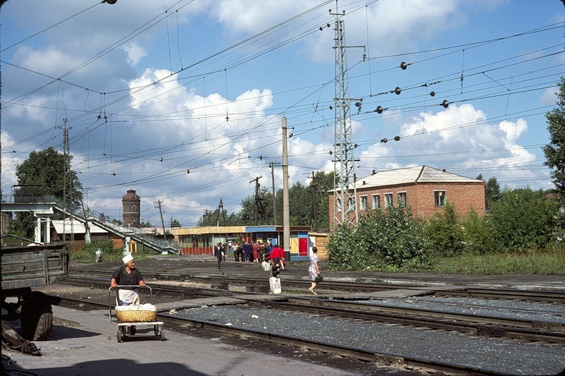 СССР из окна поезда в 1975 году