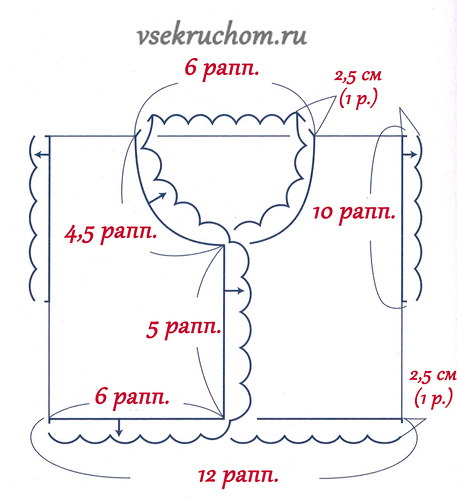  Темно-синее болеро.