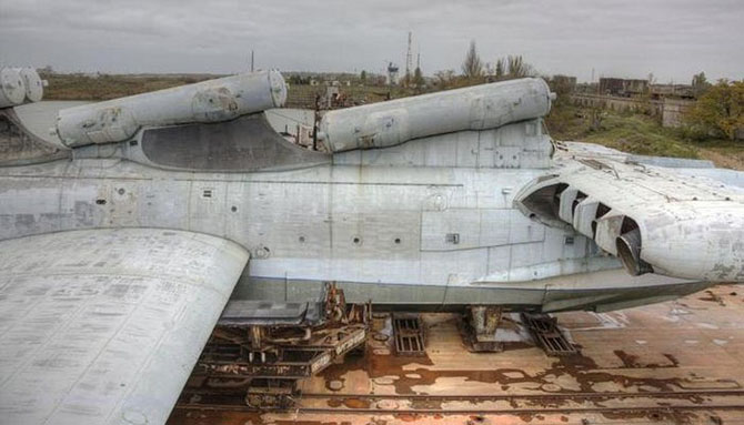 Забытые проекты: ударный экраноплан-ракетоносец, созданный в СССР