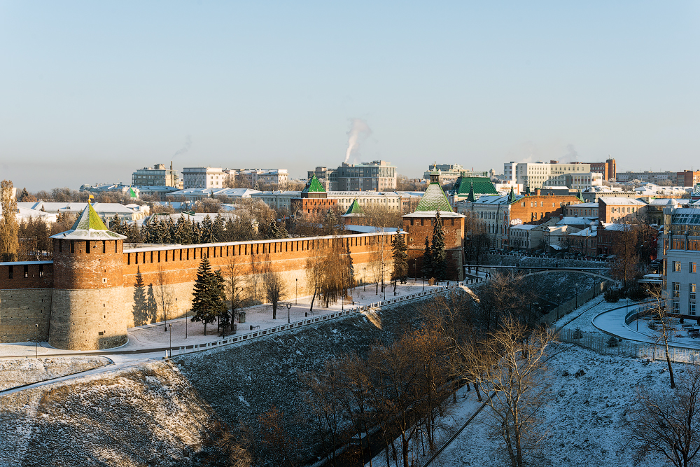 Зимний Нижний Новгород Зимний Нижний Новгород