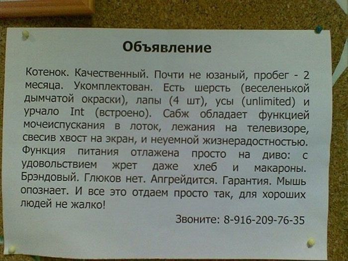 Есть надписи на русском языке   прикол, юмор
