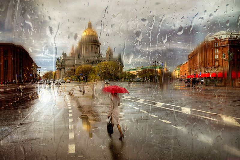 Дождливые пейзажи петербургского фотографа, словно написанные маслом Дождливые пейзажи петербургского фотографа, словно написанные маслом дождь, санкт-петербург, фотография
