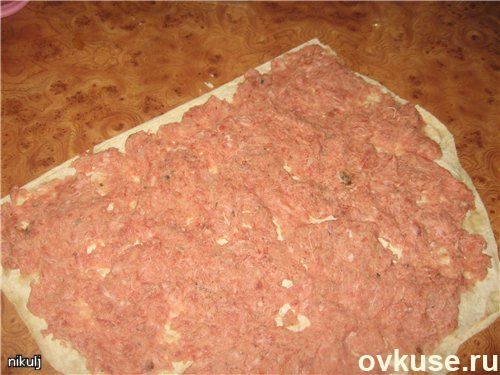Ленивые пельмени из лаваша