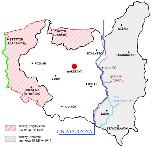 Раздела Польши в 1939-м не было. Была немецкая оккупация и возврат захваченных земель СССР