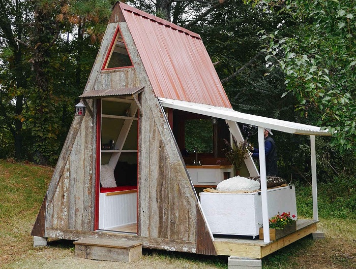 A-Frame Cabin - домик стоимостью $1000.