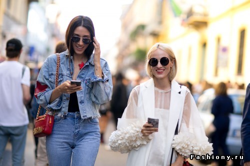 Неделя моды в Милане весна-лето 2016 - street style Неделя моды в Милане весна-лето 2016 - street style