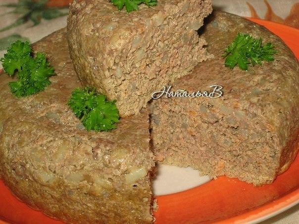 ПЕЧЕНОЧНОЕ СУФЛЕ С РИСОМ