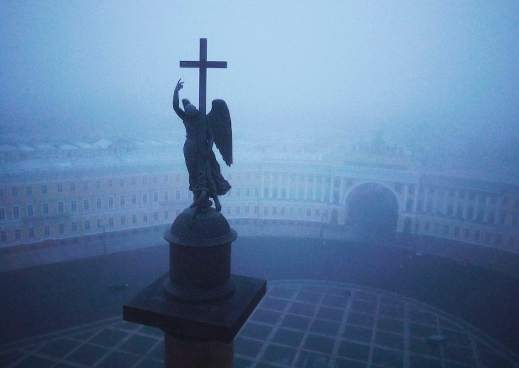 санкт-петербург, с высоты