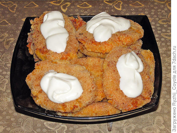Морковные котлеты