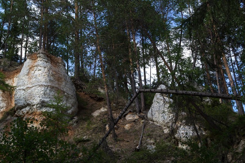 Архангельская область (скалы в Голубино) путешествия, факты, фото